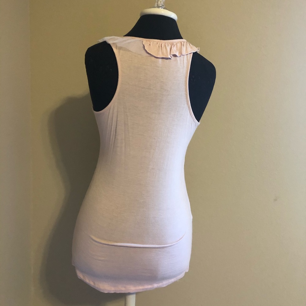 ❤️ Down East Basics Ruffle Tank Top ❤️ - Picture 2 of 4